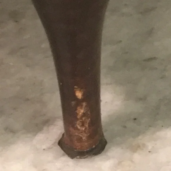 Lauren Ralph Lauren Pumps Womens 7.5 Brown Leather Esme Penny Loafer Heels - Picture 8 of 10